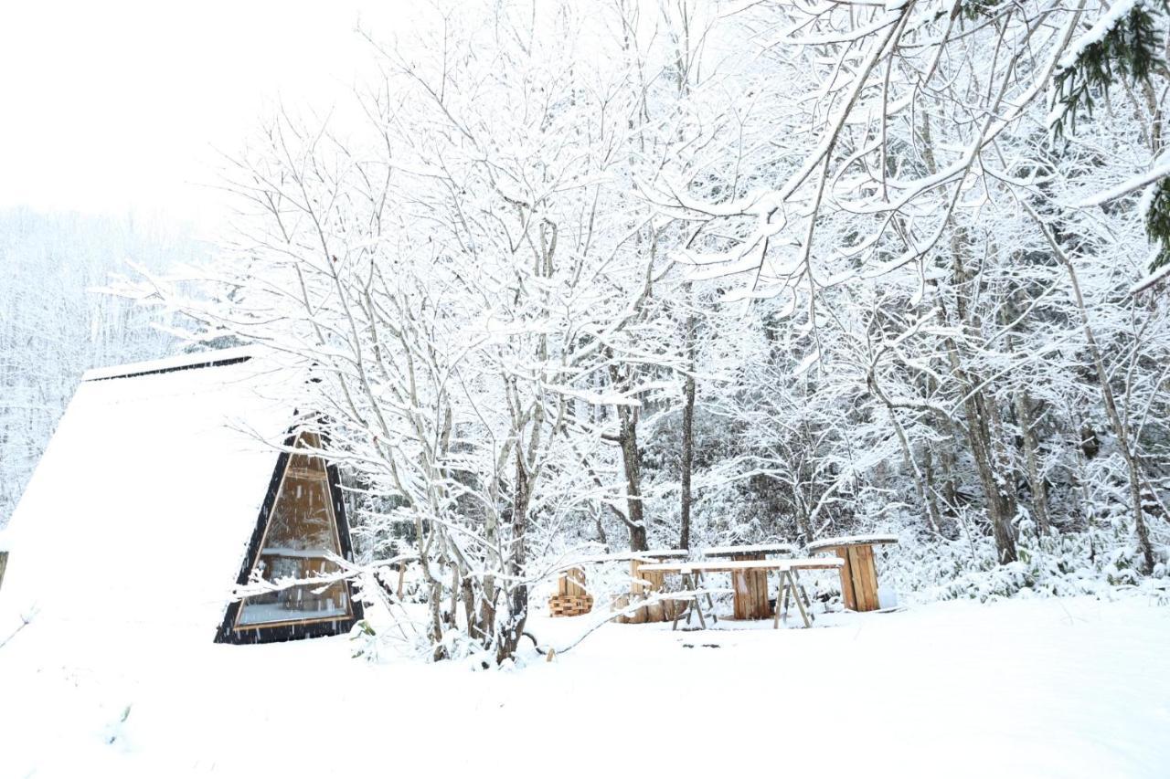 A-Frame Cabin Iwor - Vacation Stay 36172V Shimokawa Esterno foto