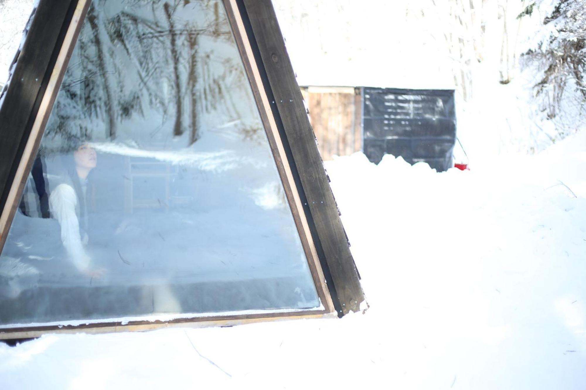 A-Frame Cabin Iwor - Vacation Stay 36172V Shimokawa Esterno foto